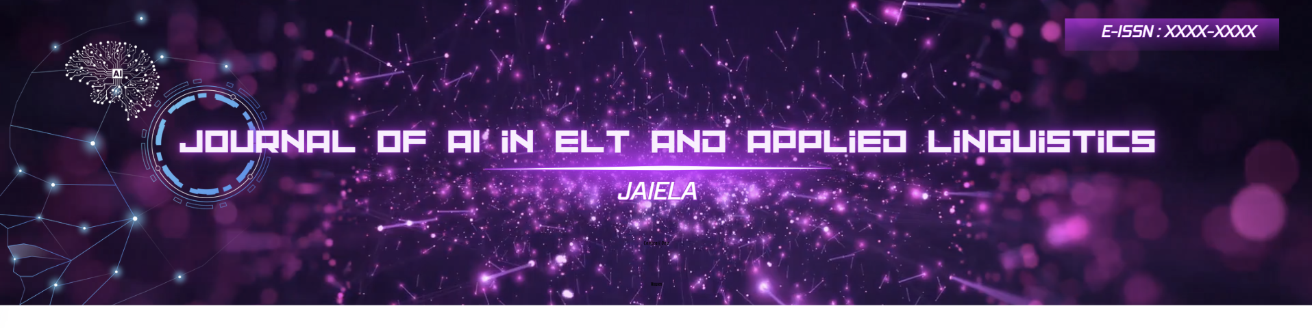 Journal of AI in ELT and Applied Linguistics